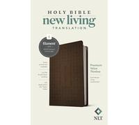 NLT Premium Value Thinline Bible, Filament-Enabled Edition (Leatherlike, Dark Brown Cross): New Living Translation, Dark Brown Cross, Leatherlike, Premium Value Thinline, Filament Enabled