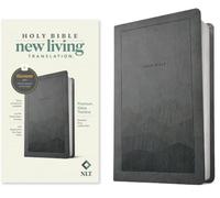 NLT Premium Value Thinline Bible, Filament Enabled (LeatherLike, Elevation Gray)