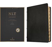 NLT Select Large Print Thinline Reference Bible, Filament Enabled (Goatskin Leather, Black, Indexed, Red Letter)