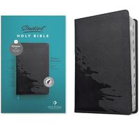 NLT Student Bible, Thinline Reference, Filament-Enabled Edition (Leatherlike, Overflow Black, Indexed, Red Letter): New Living Translation, Overflow ... Filament-enabled Edition, Indexed, Red Letter