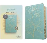 NLT Student Bible, Thinline Reference, Filament-Enabled Edition (Leatherlike, Tropical Iris Teal Blue, Indexed, Red Letter): New Living Translation, ... Filament-enabled Edition, Indexed, Red Letter