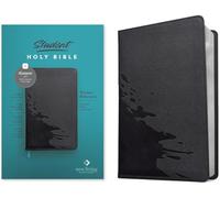 NLT Student Bible, Thinline Reference, Filament-Enabled: New Living Translation, Overflow Black, Reference, Filament-enabled Edition, Red Letter