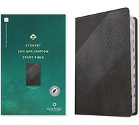 NLT Student Life Application Study Bible, Filament Enabled Edition (Red Letter, Leatherlike, Charcoal Gray Striped, Indexed): New Living Translation, ... Filament Enabled Edition, Red Letter
