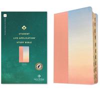 NLT Student Life Application Study Bible, Filament Enabled (Leatherlike, Ombre Pink, Indexed, Red Letter)
