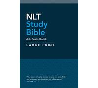 NLT Study Bible Large Print (Red Letter, Hardcover): New Living Translation, Red Letter, Study Bible
