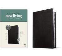 NLT Super Giant Print Bible, Filament Enabled Edition (Red Letter, Leatherlike, Black, Indexed)