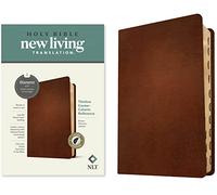 NLT Thinline Center-Column Reference Bible, Filament-Enabled Edition (Red Letter, Genuine Leather, Brown, Indexed): New Living Translation, Brown, ... Thinline Center-column Reference Bible