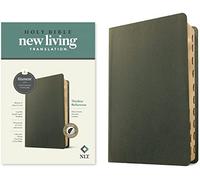 NLT Thinline Reference Bible, Filament Enabled Edition (Red Letter, Genuine Leather, Olive Green, Indexed): New Living Translation, Olive Green, ... ... Bible, Filament Enabled Edition: Red Letter