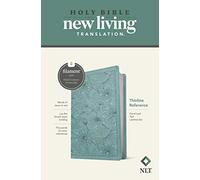 NLT Thinline Reference Bible, Filament Enabled Edition (Red Letter, Leatherlike, Floral Leaf Teal): New Living Translation, Floral Leaf Teal, Leatherlike, Thinline Reference Bible, Filament App