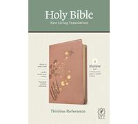 NLT Thinline Reference Bible, Filament Enabled Edition (Red: New Living Translation, Brushed Pink Leatherlike, Filament Enabled ,Thinline Reference
