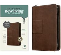 NLT Thinline Reference Zipper Bible, Filament Enabled Edition (Leatherlike, Atlas Rustic Brown, Indexed): New Living Translation, Atlas Rustic Brown, Leatherlike, Thinline Reference, Filament Enabled