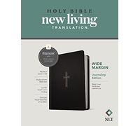 NLT Wide Margin Bible, Filament Enabled Edition (Red Letter, Hardcover Leatherlike, Black Cross): Nlt Wide Margin, Filament Enabled, Black Cross Leatherlike, Journaling Edition