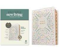 NLT Wide Margin Bible, Filament Enabled (LeatherLike, Grace & Bloom, Indexed, Red Letter)