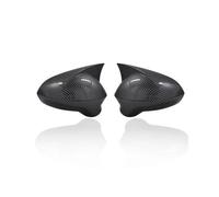 NLTNJI Side Wing Mirror Cover For Seat 2009-2012 Ibiza 2008-2017 Car Rearview Mirror Cover Wing Mirror Covers(Carbon)