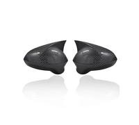 NLTNJI Side Wing Mirror Cover For Seat Leon MK2 2009-2012 Ibiza MK4 2008-2017 Rearview Side Mirror Cover Wing Cap Exterior Door Case Trim Carbon Wing Mirror Covers(Carbon)