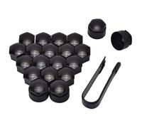 nlwopf 20pcs Car Wheel Nut Caps, For Vw ID. Buzz Cargo EV 2022-2024/Vw ID.3 EV 2019-2023, Wheel Nut Caps Anti-Theft Hexagonal Tire Nut Caps Decorate Accessories,A-21mm