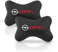 nlwopf 2PCS Car Seat Headrest Pillow, for Opel Opc Opcline Corsa Gsi Astra Sxi Vectra Gtc, Head Neck Rest Cushion, Comfortable Soft Car Seat Back Pillows