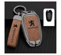 nlwopf Key Fob Cover Car Key Cover, For Peugeot e-2008 2008 208 e-208 208 GT-Line e-3008, Key Fob Case Keychain Car key Case Shell Case Key Case Protection Shell Accessories,C-Style 1