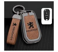nlwopf Key Fob Cover Car Key Cover, For Peugeot e-2008 2008 208 e-208 208 GT-Line e-3008, Key Fob Case Keychain Car key Case Shell Case Key Case Protection Shell Accessories,C- Style 2