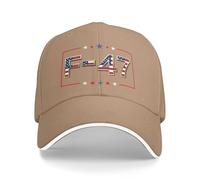 NLWQEKV F-47 Fighter Jet Hat Make America Fly Again Baseball Cap Trucker Hats Natural