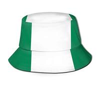 NLWQEKV Nigerian Flag Hat Bucket Hat Fisherman Hat Summer Cap