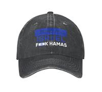 NLWQEKV We I Stand with Israel Hat Flag Hat Pray for Israel Strong Hat Support Israel Cap for Men Women Black