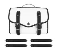 NLWSDGX Motor Pannier Bag Compatible with Vespa for GTS 300 Motorcycle Saddle Bags Multifunctional Waterproof Storage Saddle Bag Tool Box Saddle Bag Case Bag Luggage