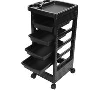 NM Beauty- 4 Tier Hairdresser Trolley Beauty Salon Trolley Practical