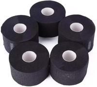 NM BEAUTY Barber Neck Strips - 5 Rolls 500 Strips Black & White, Disposable & Flexible Paper Neck Strips Barber Supplies for Barber Salon, Water Resistant (Black, Pack of 1 Roll)