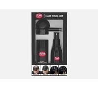 NM BEAUTY Fibers' Best 3-in-1 Kit Set, Keratin Hair Building Fibers & Spray Application Atomizador Pump Nozzle & Hair Fiber Lock Hold Spray (Black)