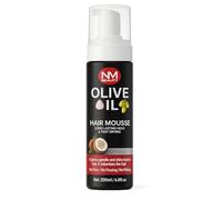 NM Beauty Hair Styling Keratin Hair Mousse With Coconut, 200ml, Volume Mousse For a Glossy, Shining Finish Free of Stickiness or Residue