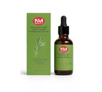 NM Beauty Natural Organics Rosemary Mint Scalp & Hair Strengtheing Oil Infused With Biotin, Sealed Packaging, Huile Fortifiante Pour Le Cuir Chevelu Et Les Cheveux A La Menthe Et A U Romarin, 60ml