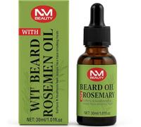 NM Beauty - Original Beard Oil Rosemary - Softens & Healthens Hair - Keeps Face Smelling Fresh - Men's Beard Grooming - 30ml