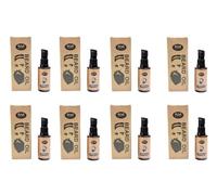 NM Beauty Professional Beard Oil 50ml, Light & Non-Greasy, Dry Conditions, For Brittle Beard Hairs & Nourishes Skin, Almond & Argan Oil- For Men, Pack of 8