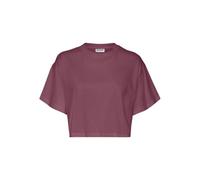 Nmalena S/S O-Neck Semicrop Top FWD Noos, Renaissance Rose, M