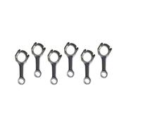 NMAOD 6pcs Connecting Rod With Bearing 4944670 4944887 Compatible For Cummins Engine 6L8.9 8.9L 10.6L