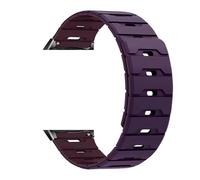 NMASDUYPU 18/20/22MM Silicone Strap For Galaxy Watch 7 6 5 4 40/44mm Bracelet For GT6/5 Pro GT4 46mm(17 Berry Purple,18mm)
