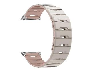 NMASDUYPU 18/20/22MM Silicone Strap For Galaxy Watch 7 6 5 4 40/44mm Bracelet For GT6/5 Pro GT4 46mm(15 Star Oxford Pink,22mm)