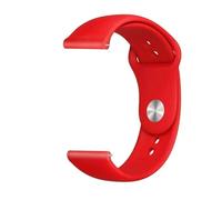 NMASDUYPU 18mm 20mm 22mm Strap For Watch 7/6/5/pro/4 Classic Silicone Bracelet Watch GT 4-2-2e-3 Pro 41mm 46mm Band(Red-12,20mm watch band)
