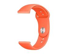 NMASDUYPU 18mm 20mm 22mm Strap For Watch 7/6/5/pro/4 Classic Silicone Bracelet Watch GT 4-2-2e-3 Pro 41mm 46mm Band(PaPaya 39,22mm watch band)