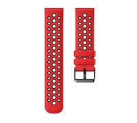 NMASDUYPU 22mm Hole Pattern Strap Compatible With 6 Air Cushion Silicone Watchband Sweatproof Wristband For GTR4/Balance(Red-Balck,Balance)
