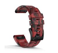 NMASDUYPU 26mm 22mm Silicone Bands For Fenix 7X 7 6X 6 Pro 5X 5 Plus 3HR Strap Bracelet Enduro Epix Gen 2 Tactix Printing Watchband(O,Quickfit 26mm)