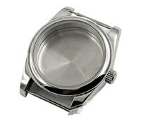 NMASDUYPU 36mm/40mm NH35 Watch Case Sapphire Glass Waterproof For NH34 NH36 Movement 28.5mm Dial Date Just Stainless Steel Polish Bracelet(A4,40mm Case NH35 NH36)