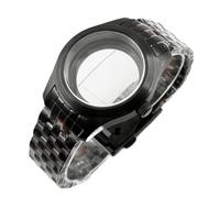 NMASDUYPU Black 36MM/39MM NH34 NH35 NH36 NH38 NH70 NH72 Waterproof Diver Brushed Pilot Watch Case Sapphire Crystal ETA2824 PT5000 Case(B1,39mm ETA2824 PT5000)