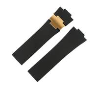 NMASDUYPU Bracelet Silicone Watch Band Compatible With Nardin MARINE Waterproof Rubber Watchstrap Sports 25 * 12mm Man Watches Sport(Antique Black)