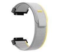 NMASDUYPU For GA-110 700 GD100 DW5600 G-5600 GW-M5610 GLS-8900 Watch Band 16mm Sports Nylon Loop Strap Wrist Bracelet Belt(Beige Yellow)