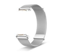 NMASDUYPU Metal Milanese Band For Forerunner 265S Women Men Stainless Steel Adjustable Strap(Silver,18mm universal)