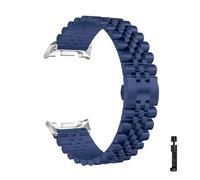 NMASDUYPU Metal Strap For Galaxy Watch Ultra 47mm 2025 Stainless Steel Bracelet For 8 40mm 44mm 46mm Band(Blue,Galaxy Ultra (2025))