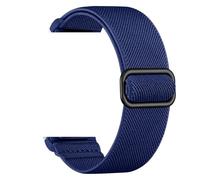 NMASDUYPU No Gaps Band For Galaxy Watch 7 6 5 4 40mm 44mm Elastic 47mm 43mm 5Pro 45mm Strap(Dark blue,For Watch 4 Classic)