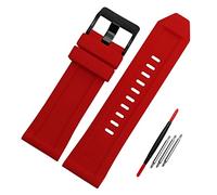 NMASDUYPU Silicone Rubber Bracelet Watch Band 26mm Compatible With Diesel DZ4496 DZ4427 DZ4487 DZ4323 DZ4318 DZ4305 Watchband Mens Watches Strap(27)